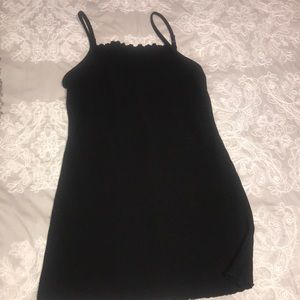 Ribbed mini dress